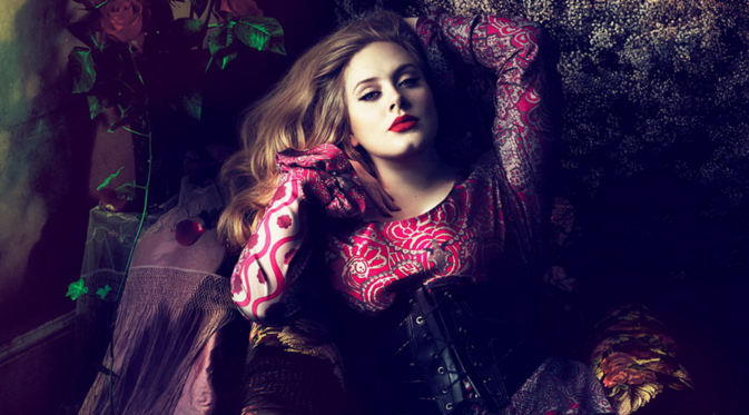 Adele [foto: Vogue]