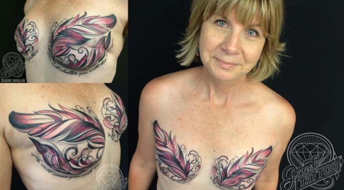 Patty Carr harus melakukan mastektomi ganda karena kanker payudara yang dideritanya. Bukan hanya itu, ia harus melakukan operasi lagi ketika implannya ternyata terkena infeksi | via: diply.com