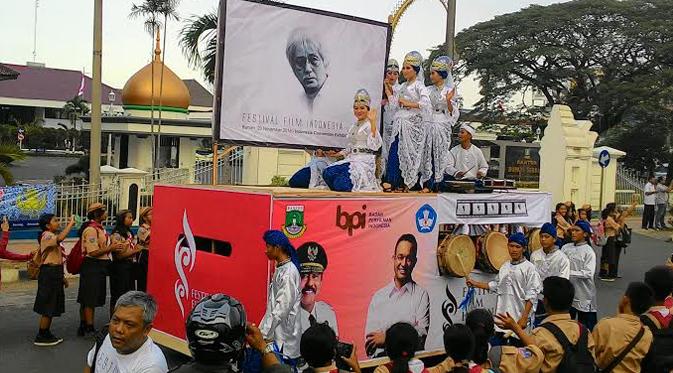 Pawai FFI 2015 di Kota Serang, Banten