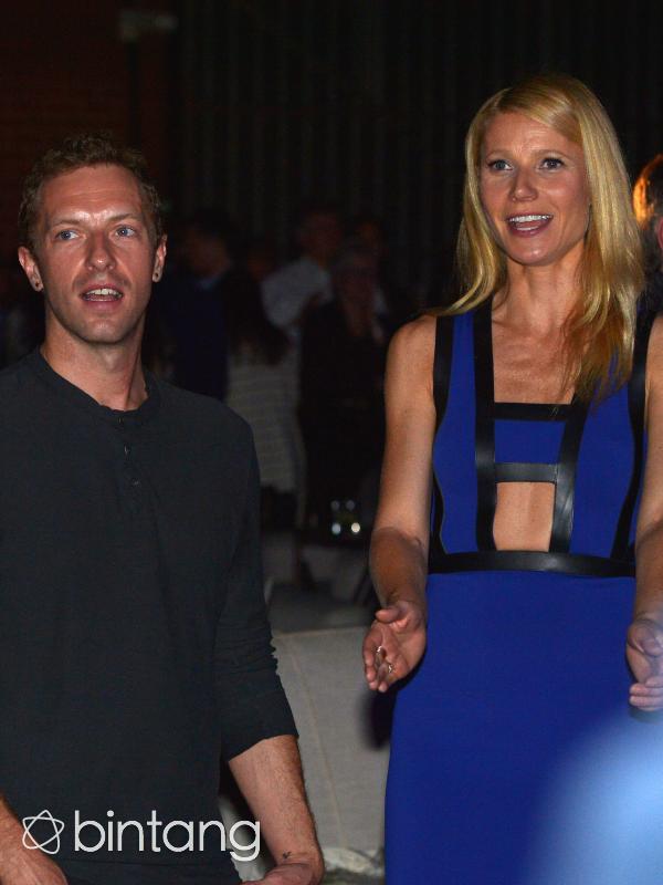 Chris Martin dan Gwyneth Paltrow (AFP/Bintang.com)