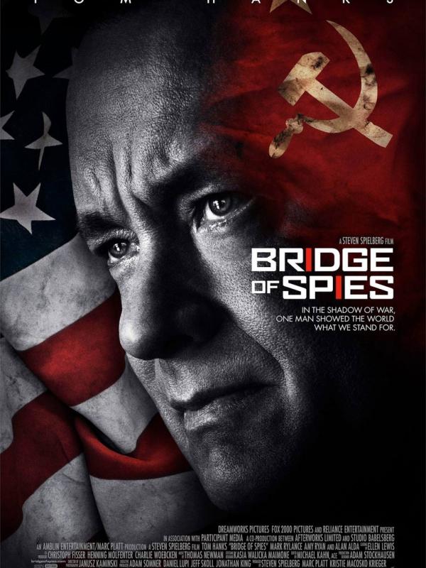 Poster film Bridge of Spies. Foto: via traileraddict.com