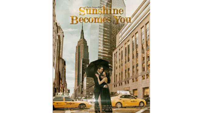 `Sunshine Becomes You` merupakan film yang diadaptasi dari novel karangan Ilana Tan dengan judul yang sama [foto: instagram/herjunot7ali]