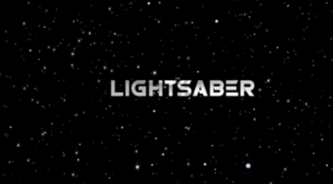 EXO dengan cuplikan videoklip lagu Lightsaber, menyambut film Star Wars yang akan segera tayang.