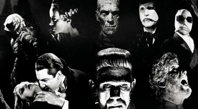 Monster klasik Universal seperti Mummy, Frankenstein, Dracula, dan sebagainya. (blastr.com)