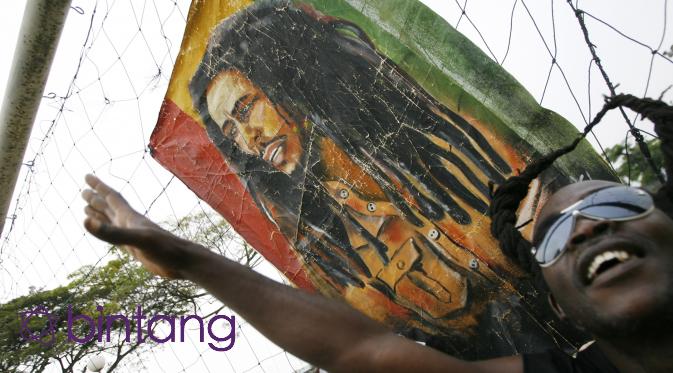 Poster Bob Marley (AFP/Bintang.com)