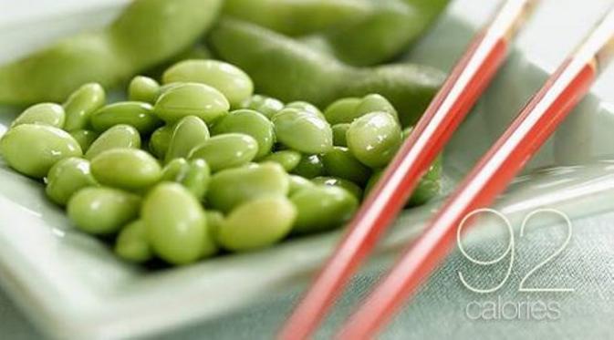 75 gram edamame. (Via: webmd.com)