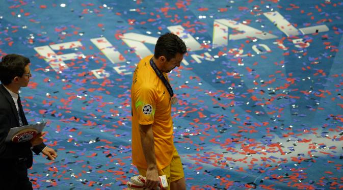 Buffon Meratapi Kegagalan di Final Liga Champions