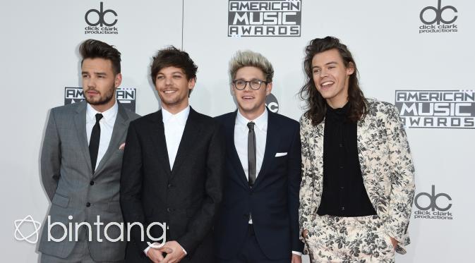 One Direction di American Music Awards 2015 (AFP/Bintang.com)