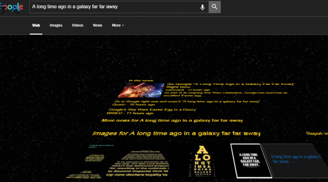Fitur Google Edisi Spesial Star Wars: The Force Awakens.