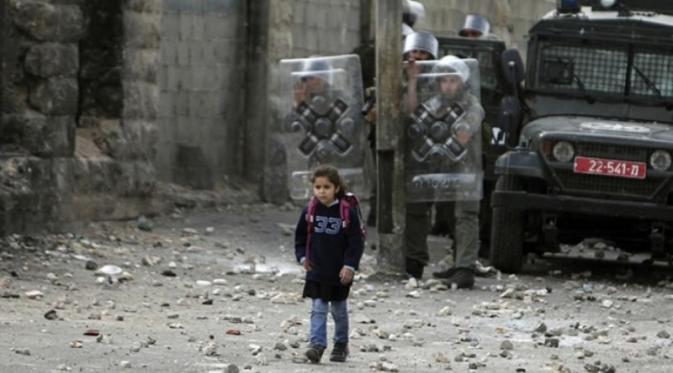 Sekolah di wilayah konflik di Timur Tengah (foto: funtimesnews)