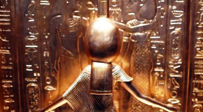 Ditemukan banyak sentuhan feminin dalam makam Firaun Tutankhamun (AFP)