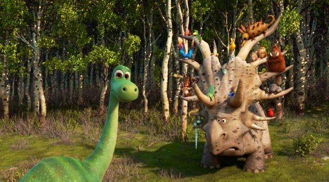 Film The Good Dinosaur atau Dino yang Baik. (Pixar / Disney / comingsoon.net)