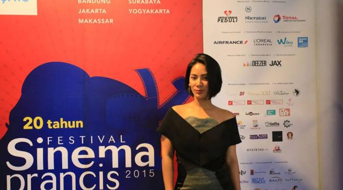 Duta Festival Sinema Prancis 2015, Tara Basro. (dok. Institut Français d'Indonésie)