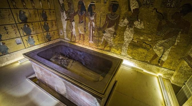 Mesir Yakin Banyak Kamar Tersembunyi di Makam Raja Tutankhamun (AFP)