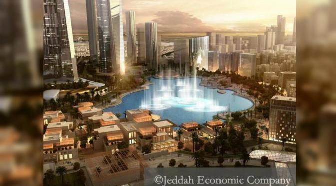 Proyek Jeddah Economic City juga akan membangun hunian baru yang diharapkan akan menjadi daya tarik wisata. (News.com.au)