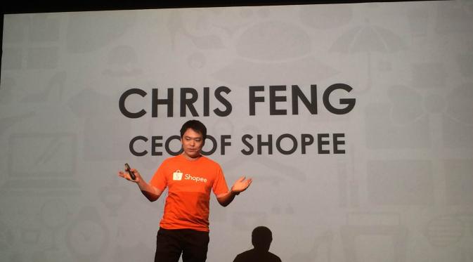 Chris Feng, CEO Shopee. (Jeko Iqbal Reza/Liputan6.com)