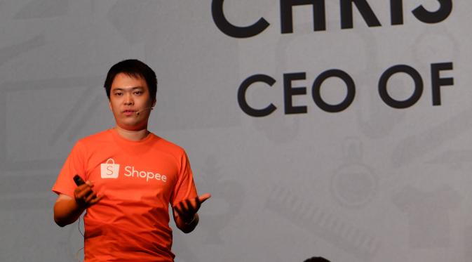 Chris Feng, CEO Shopee (Liputan6.com/Jeko Iqbal Reza)