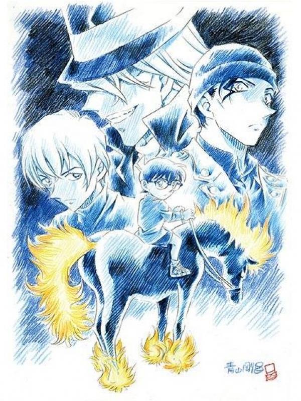 Detective Conan film ke-20, Detective Conan: Junkoku no Nightmare atau Detective Conan: Pitch Black Nightmare. (TOHO)