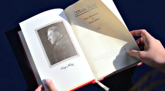 Buku berisi ideologi Adolf Hitler diterbitkan lagi di Jerman. (Sumber Washington Post)