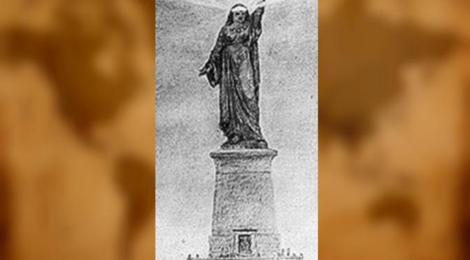 Frederic Auguste Bartholdi, pemahat Liberty, pernah merancang patung untuk mercusuar Terusan Suez (Daily Mail)