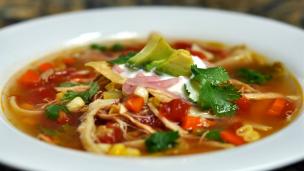 Tortilla soup| via: dishmaps