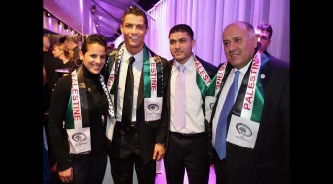 Cristiano Ronaldo, pendukung berat Palestina | Via: youtube.com