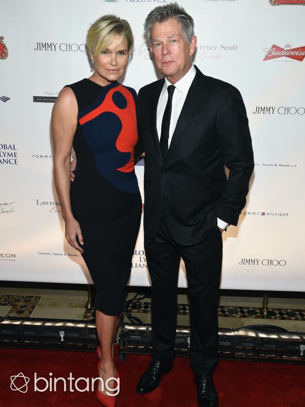 David Foster dan Yolanda Foster (AFP/Bintang.com)