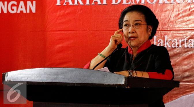 Ketua Umum PDIP Megawati Soekarnoputri. 