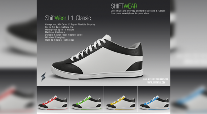 Sneakers termurah tersedia dalam model 'Classic'. (foto: ShiftWear)