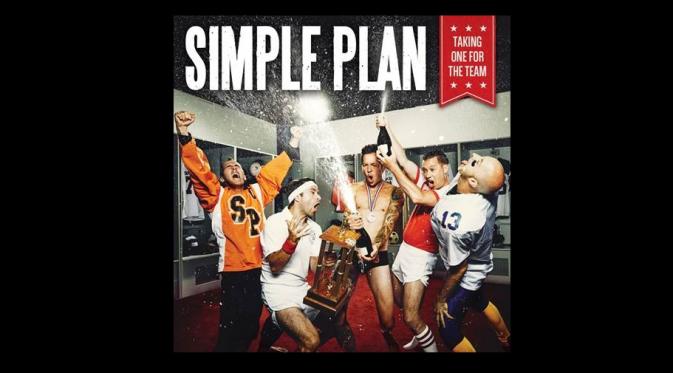 Album baru Simple Plan, Taking One For The Team. (dok. Warner Music Indonesia)