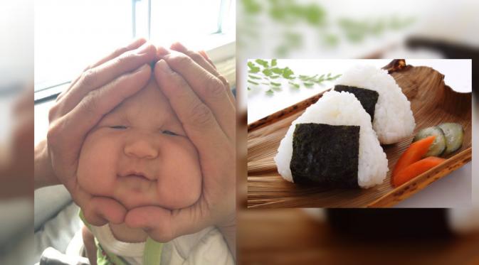 Rice ball babies menjadi fenomena di Jepang. (BuzzFeed)