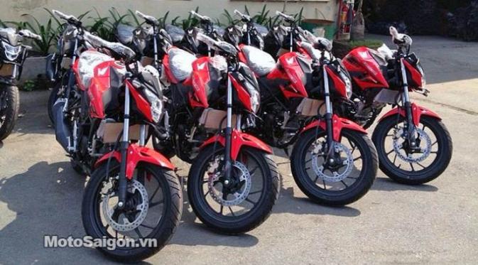 Honda CB150R masuk Vietnam diluar pabrikan resmi.