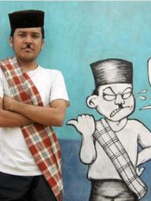 Arham Rasyid, komika asal Kendari, Sulawesi Utara yang bikin karikatur prostitusi artis pengalihan dari sidang MKD | Via: google.com