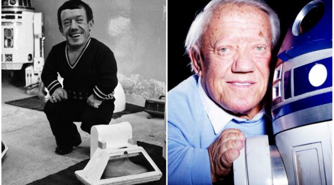 Kenny Baker. Foto: via brightside.me