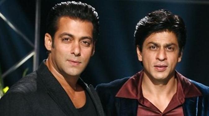 Shahrukh Khan dan Salman Khan (Pinterest)