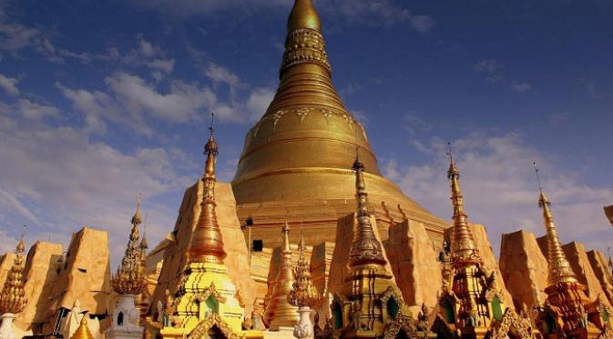 Shwedagon Pagoda, Myanmar. Foto: themysteriousworld