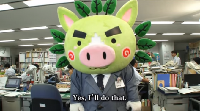 Greboo si babi hijau. (foto: Rocket News)