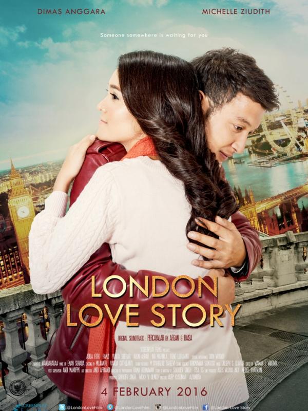 Poster film London Love Story. (Screenplay Films)