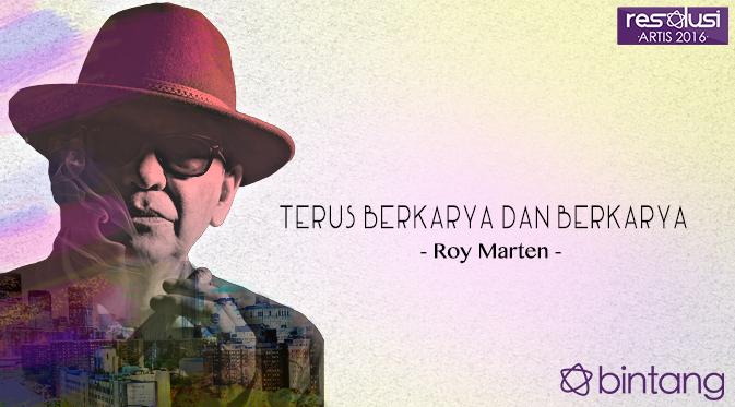 Resolusi Roy Marten. (Denti/Bintang.com)