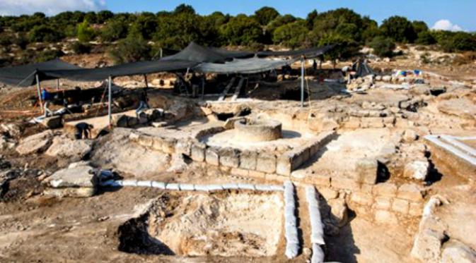 Sebuah biara berusia 1.500 tahun ditemukan di dekat Tel Aviv. (Sumber Assaf Peretz, IAA)