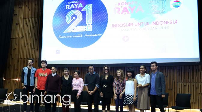Preskon 21 Tahun Indosiar (Nurwahyunan/Bintang.com)