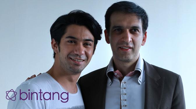 Reza Rahadian dan Manoj Punjabi (Galih W. Satria/Bintang.com)