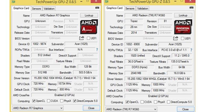 GPU Acer E5-552G