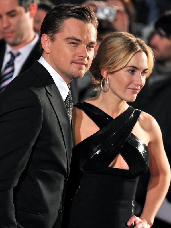 Kate Winslet dan Leonardo DiCaprio. (Bintang/EPA)