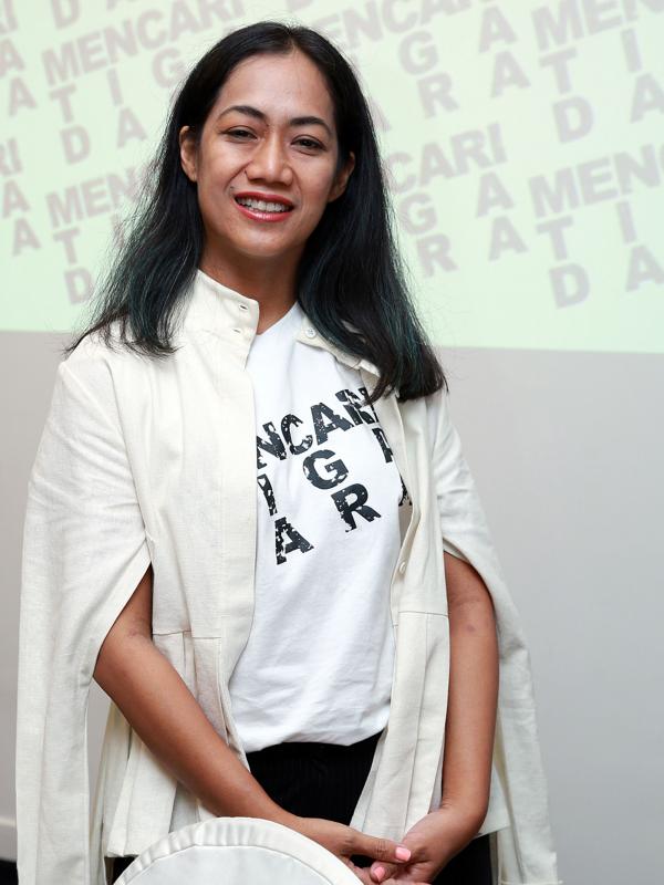 Nia Dinata di preskon Mencari Tiga Dara (Deki Prayoga/bintang.com)