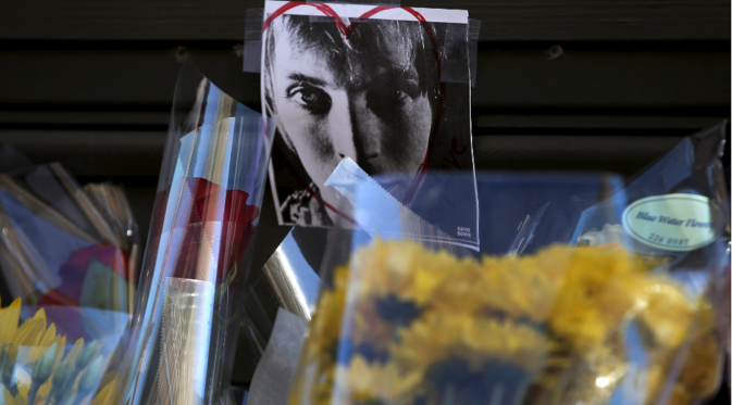 David Bowie dalam kenangan (REUTERS/Mike Segar)