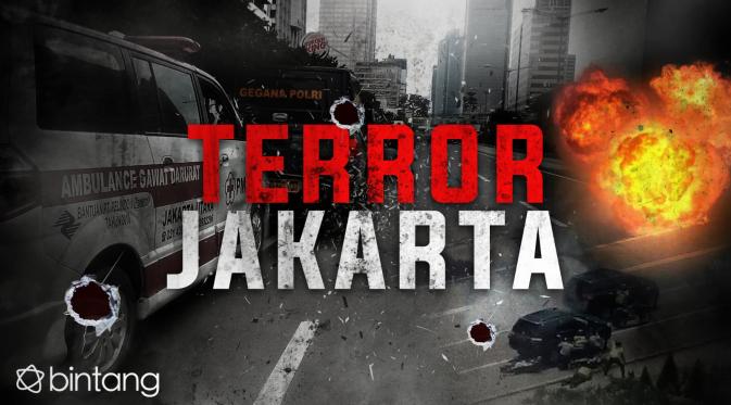 Ledakan bom dan baku tembak menghujani Kota Jakarta pada Kamis (14/1/2016). Indonesia siaga satu! (Ibang/Bintang.com)