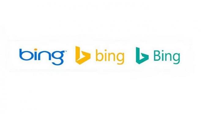 Transformasi logo Microsoft Bing dari waktu ke waktu (sumber: adage.com)