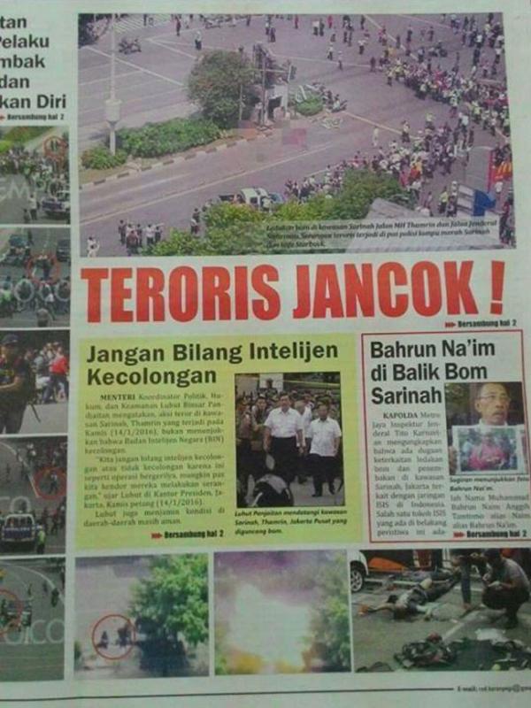 Headline koran ini sungguh mewakili perasaan hati bangsa Indonesia. Bikin ngakak-ngakak! | Via: facebook.com