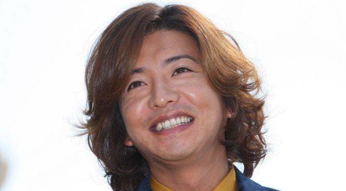 Aktor sekaligus personel boyband SMAP, Takuya Kimura. (hancinema.net)